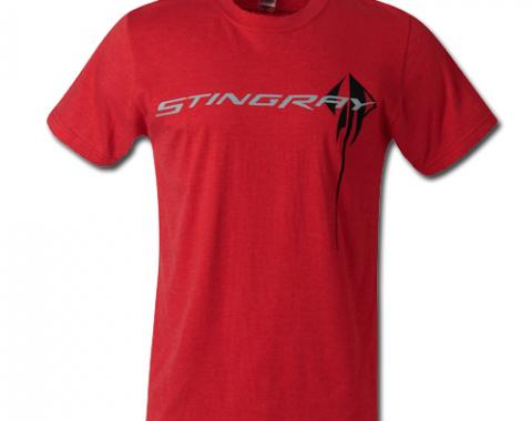 Corvette C7 Heather Red Stingray T-Shirt