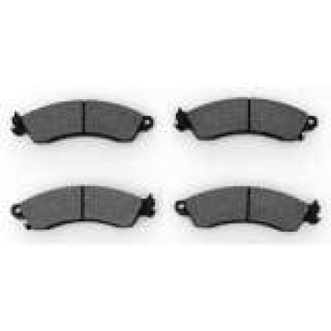 Corvette Brake Pads, Front Axle Set, Ceramic 1988-1996