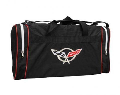 Corvette Appliqued Duffel Bag, with C5 or C6 Logo