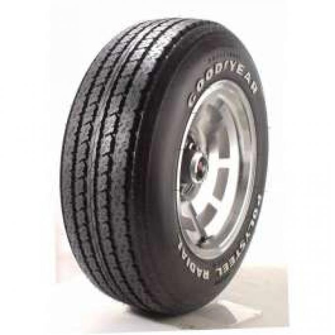 Corvette Tire, 225/70/R15 Radial, Small White Letter, Polysteel, Goodyear, 1978
