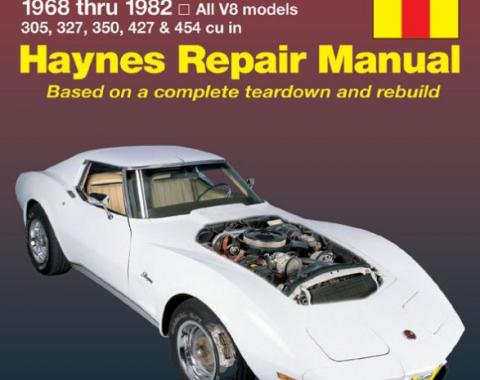 Corvette Haynes Repair Manual, 1968-1982