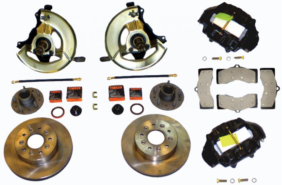 Corvette Front Disc Brake Conversion Kit, 19631964 Motor City Vettes