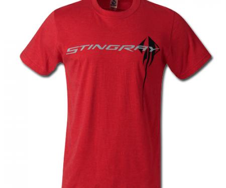 Corvette C7 Heather Red Stingray T-Shirt