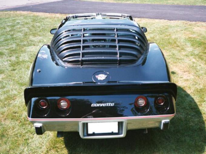 Astra Hammond Corvette 1978-1982 Rear Window Louvers, ABS 1015