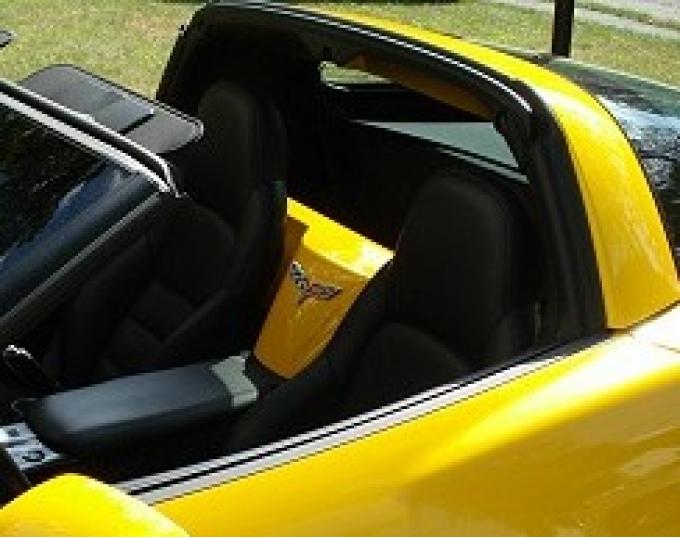 Corvette Waterfall Extension, Coupe, Arctic White, 2005-2013