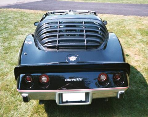 Astra Hammond Corvette 1978-1982 Rear Window Louvers, ABS 1015