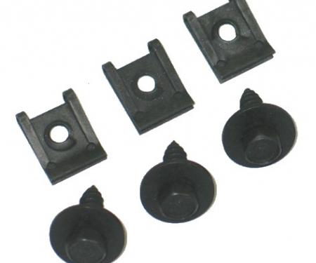 Redline Restomotive® 1973-1982 Chevrolet Corvette Coolant Recovery Tank Mount Kit