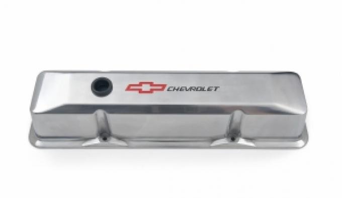 Corvette Die-Cast Aluminum Chevrolet Valve Covers, 1963-1986