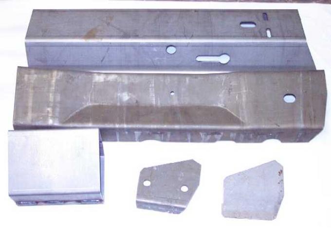 Corvette Frame Repair Section, Side Rail 48 Inch Left, 1978-1982