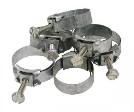 Corvette Heater Hose Clamp Kit, Late 1968-1972