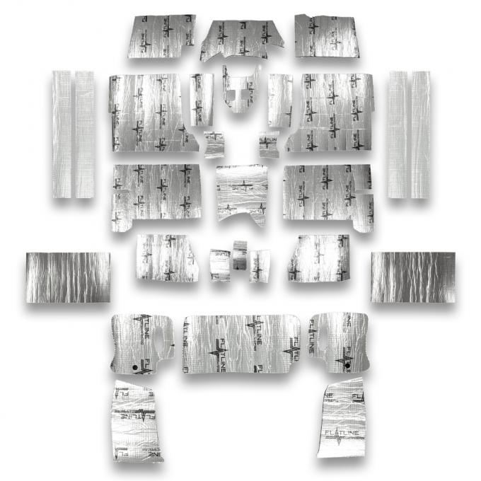 Flatline Barriers 1961-62 Chevrolet Corvette Full Insulation and Sound Dampening Kit TABV7021