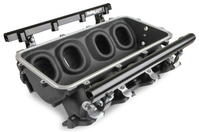 Holley EFI Base Manifold and Rail Kit for Lo-Ram, LS1/LS2/LS6 300-600BK