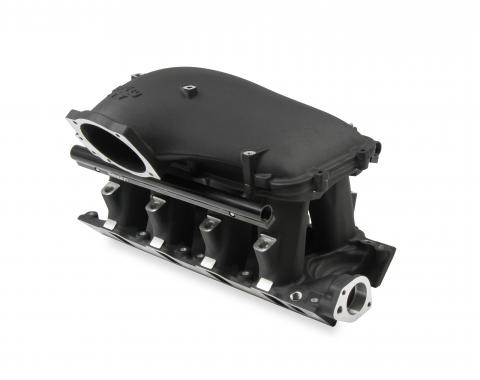 Holley EFI 8.2" SBF Ford Hi-Ram EFI Manifold with Side Mount Top-Black 300-308BK