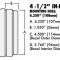 Holley EFI CAN Tachometer 553-147