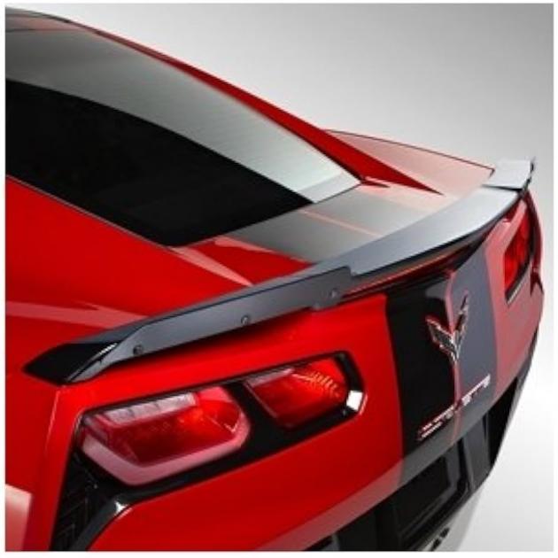 20142019 Chevrolet Corvette Wickerbill Spoiler Black, Stingray Only