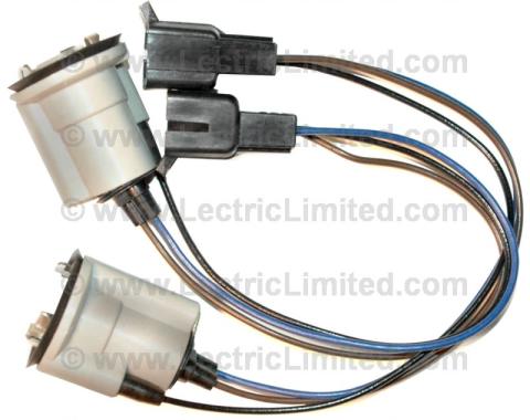 Lectric Limited 1979 Chevrolet Corvette Front Parking/Turn Signal Light Extension Harness Set VPL7900