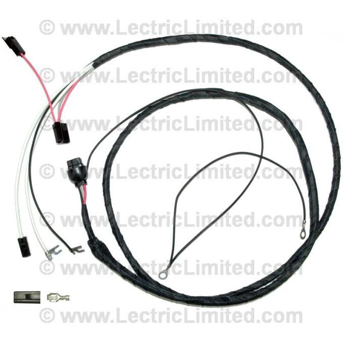Lectric Limited 1968-1971 Chevrolet Corvette Transistor Ignition Auxiliary Harness VTR6971AX