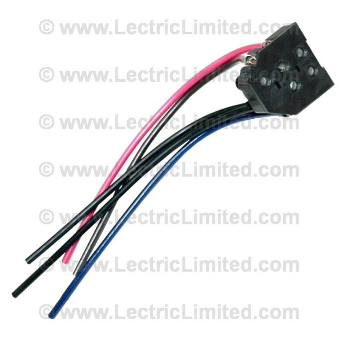 Lectric Limited 1984-1989 Chevrolet Corvette Connector: Power Window Switch VRC8489DS