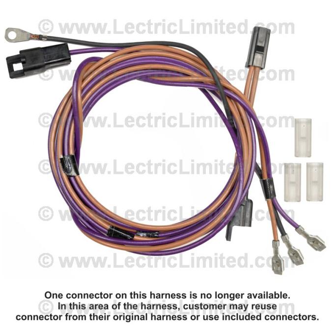 Lectric Limited 1977 Chevrolet Corvette Rear Window Defroster Harness VRW7700