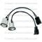 Lectric Limited 1977-1978 Chevrolet Corvette Front Parking/Turn Signal Light Extension Harness Set VPL7778