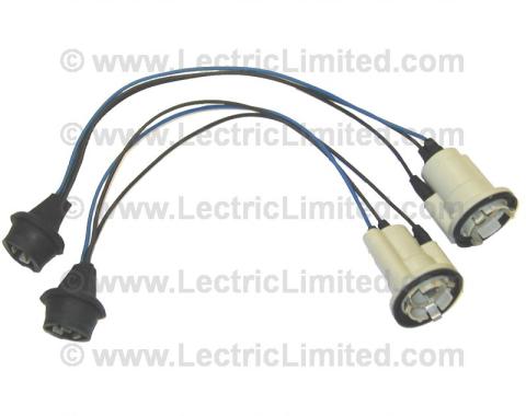 Lectric Limited 1968-1977 Chevrolet Corvette Restomod Series Front Parking/Turn Signal Light Extension Harness Set VPL7077