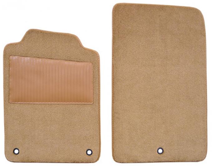 ACC 1997-2007 Chevrolet Corvette Floor Mat with Heel Pad 2pc (FM78W/HEEL) Truvette