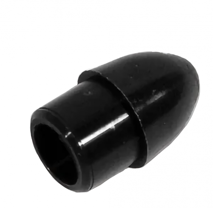 Corvette Luggage Rack Tip, Black, 1968-1977