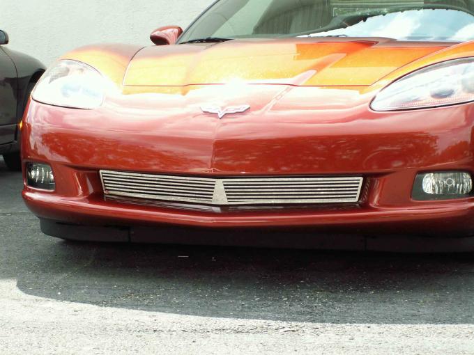 American Car Craft 2005-2013 Chevrolet Corvette Grille Polished Billet Style Front C6 042040