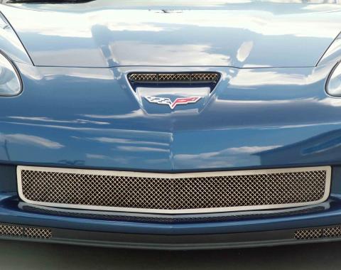 American Car Craft 2005-2013 Chevrolet Corvette Grille Laser Mesh Front Z06 042043