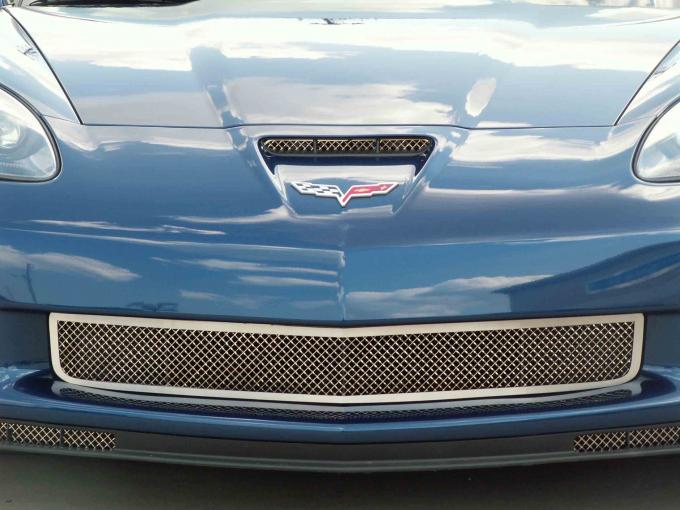 American Car Craft 2005-2013 Chevrolet Corvette Grille Laser Mesh Front Z06 042043