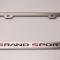 American Car Craft 1953-2017 Chevrolet Corvette Rear Tag Frame Grand Sport Logo GM Licensed 042132