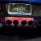 American Car Craft 2014-2019 Chevrolet Corvette Exhaust Filler Plate Satin Illum. Red Stock System 052016