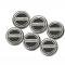 2008-2018 Chrysler 300 Fluid Cap Cover Set 6pc Stingray Font Carbon Fiber Black | Black Carbon Fiber