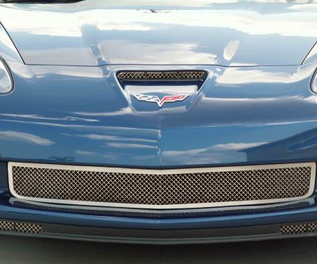 American Car Craft 2005-2013 Chevrolet Corvette Grille Laser Mesh Front Z06 042043