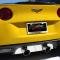 2005-2013 Chevrolet Corvette Rear Tag Frame Corvette Logo GM Licensed | Blue Carbon Fiber