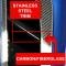 American Car Craft 2014-2019 Chevrolet Corvette Rear Quarter Vent "Real Carbon Fiber" w/Stainless Trim 2pc 052064