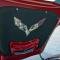 American Car Craft 2014-2019 Chevrolet Corvette Hood Badge Emblem for Factory Pad 053021