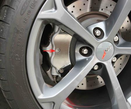 American Car Craft 2005-2013 Chevrolet Corvette Caliper Covers Polished 18pc 042090