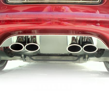 American Car Craft Exhaust Filler Panel Polished Stock 032001