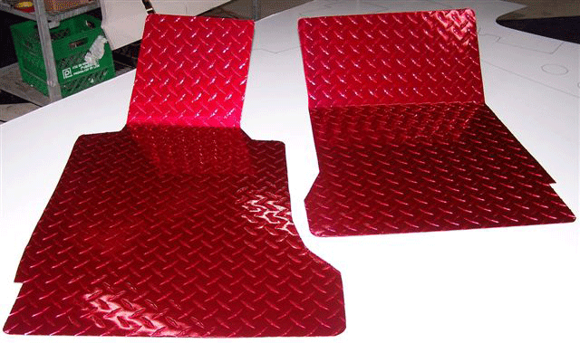C6 Corvette American Car Craft Diamond Floor Mat (2005-2013