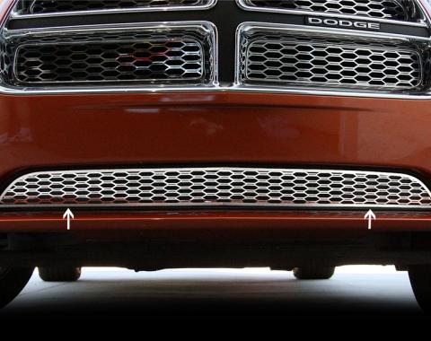 American Car Craft 2005-2013 Chevrolet Corvette Grille Lower Factory Overlay 1pc Polished 332006