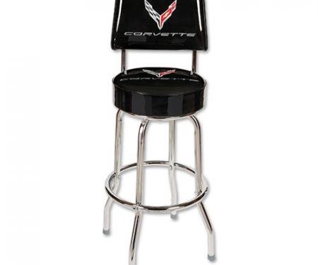 Next Generation Corvette Counter Stool with Back