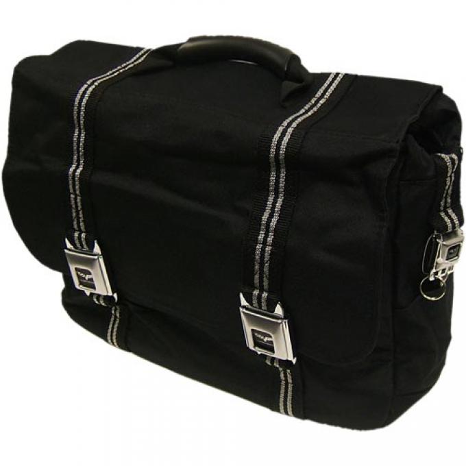 Black C6 Corvette Messenger Laptop/Briefcase Storage Bag