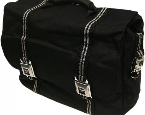 Black C6 Corvette Messenger Laptop/Briefcase Storage Bag