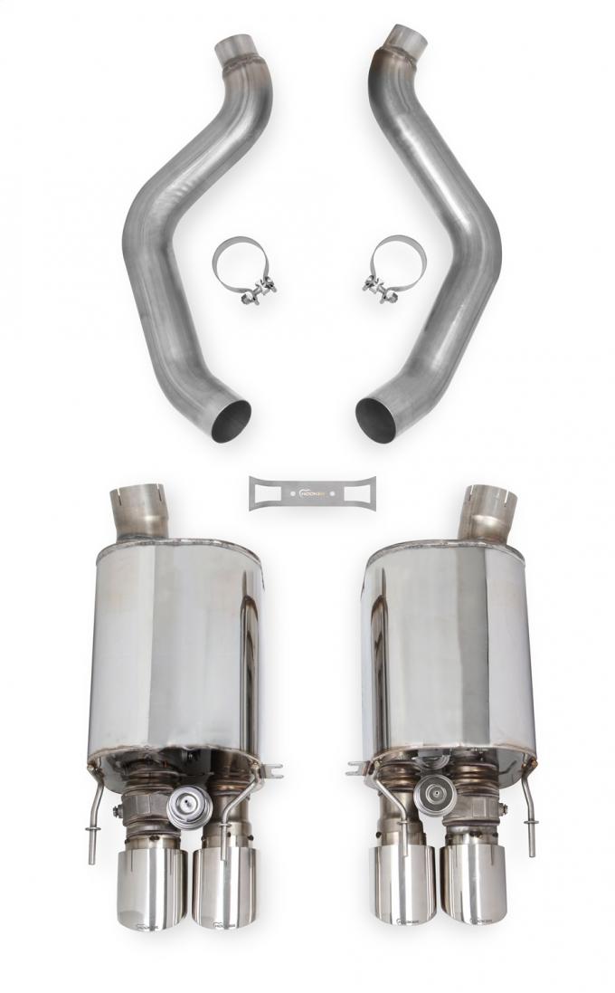 Hooker 2005-2008 Chevrolet Corvette Blackheart Axle-Back Exhaust System 70401313-RHKR