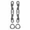 Hooker 1955-1974 Chevrolet Corvette Competition Long Tube Headers, Ceramic Coated 2456-1HKR