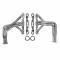 Hooker 1955-1974 Chevrolet Corvette Competition Long Tube Headers, Ceramic Coated 2456-1HKR