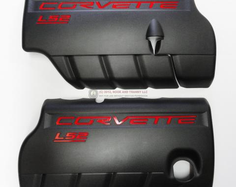 Corvette Fuel Rail Covers, LS2, 2005-2007