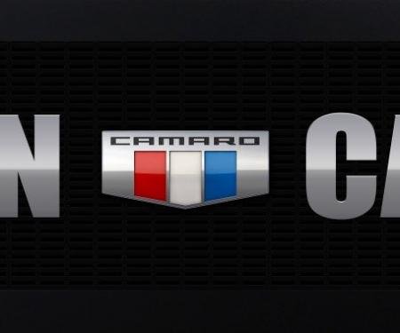 Camaro Six Badge Framed Man Cave