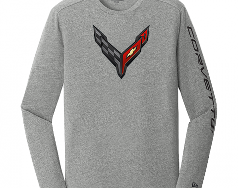 New Era C8 Corvette Carbon Flash Grey T-Shirt